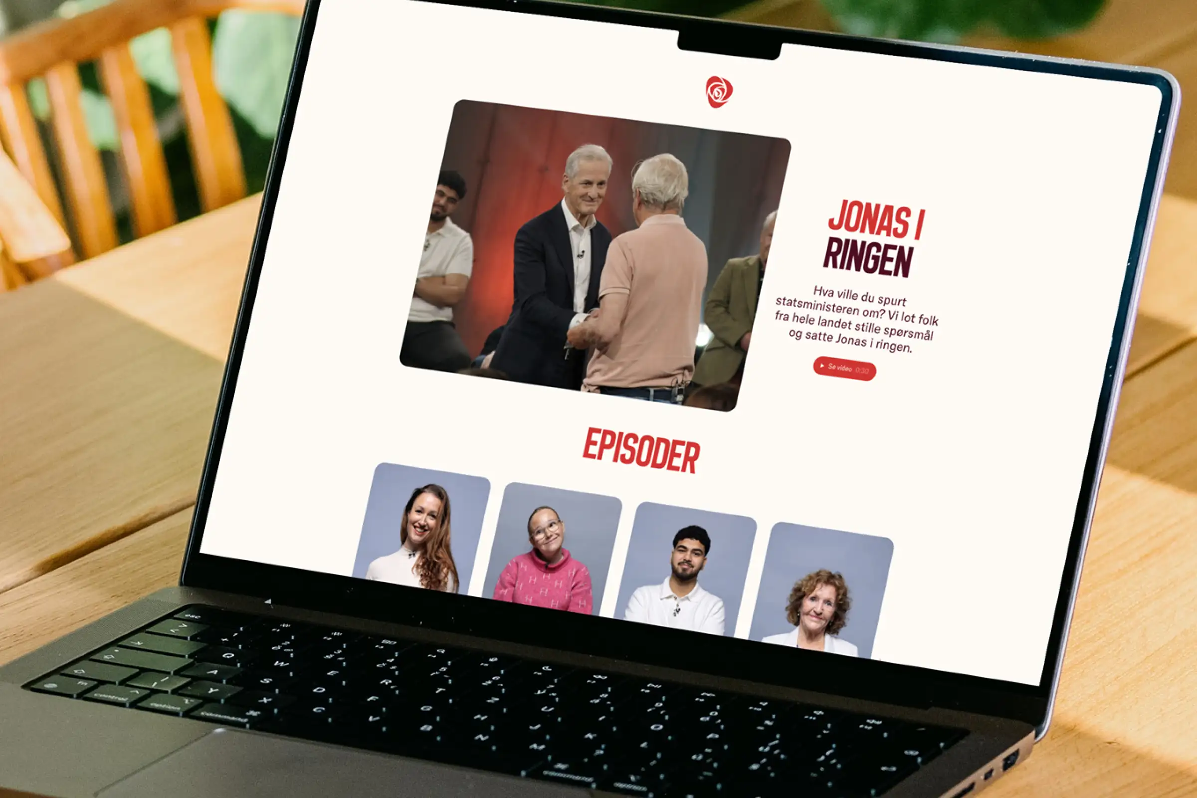 Jonas i ringen - desktopvisning