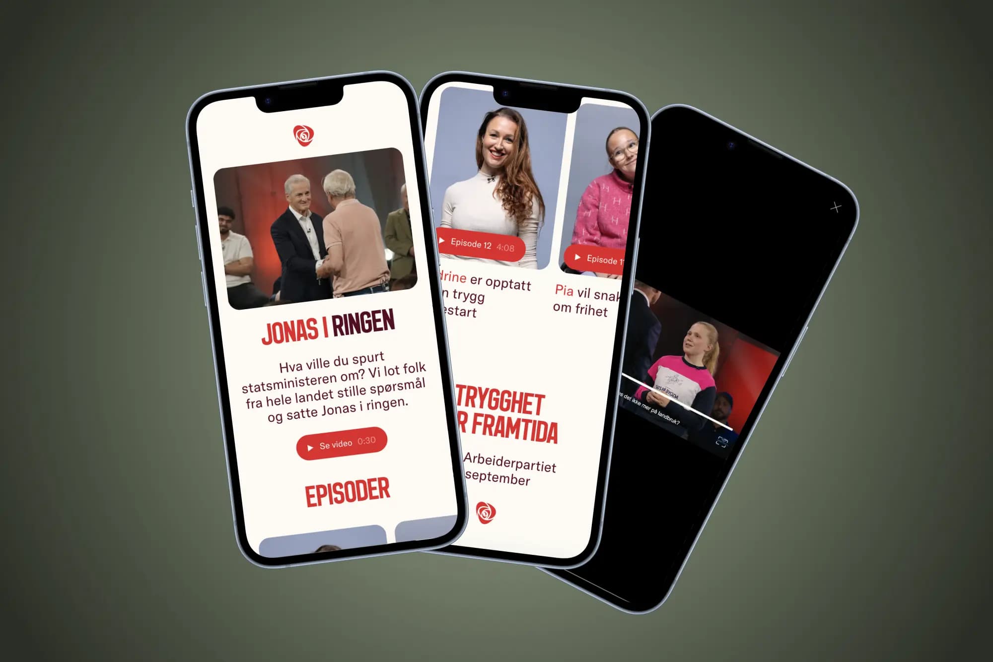 Jonas i ringen - mobilvisning